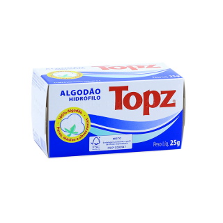ALGODAO TOPZ ROLO 25G