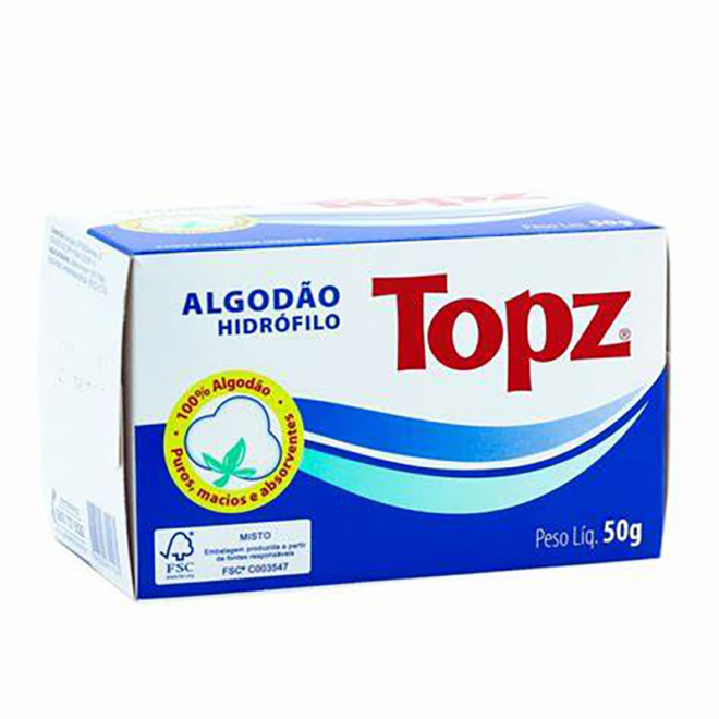 ALGODAO TOPZ ROLO 50G