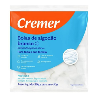 ALGODAO CREMER BOLAS 50G