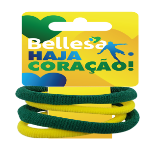 BELLESA ELASTICO MEIA COLLORS C/4UN R0775-B