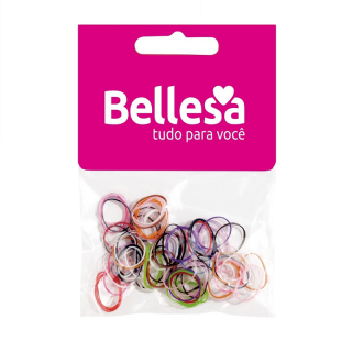 BELLESA ELASTICO SILICONE COLORIDO C/75UN R0748-B