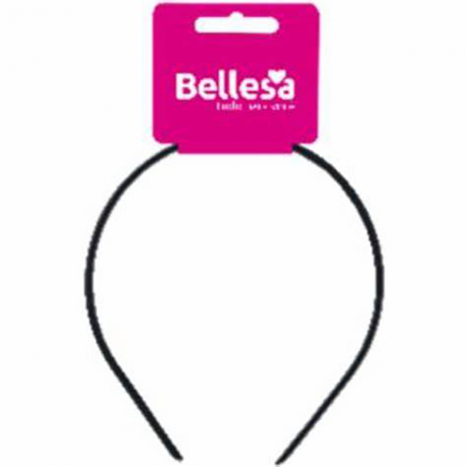 BELLESA TIARA ACRILICA PRETA MEDIA R0906-B