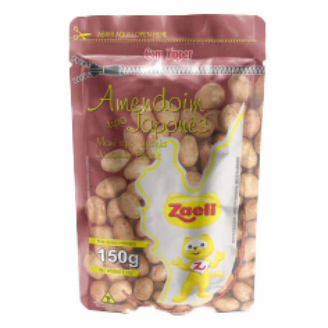 ZAELI AMENDOIM JAPONES 150G