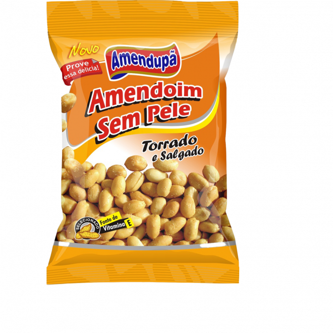 AMENDOIM AMENDUPA 500G TORRADO S/PELE