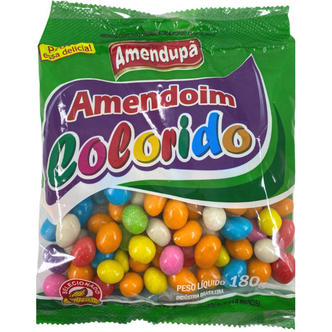 AMENDOIM AMENDUPA 180G COLORIDO