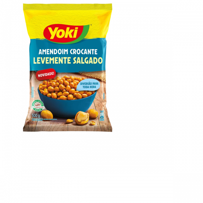 YOKI AMENDOIM CROCANTE 500G TRADICIONAL
