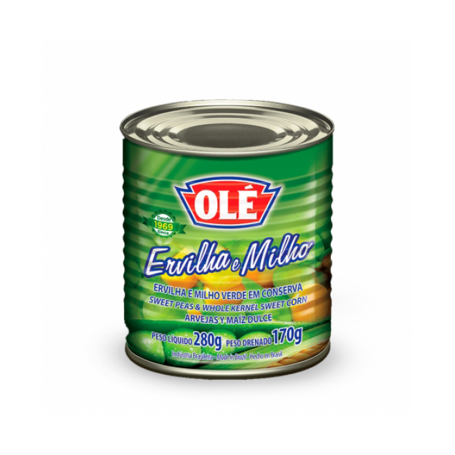 ERVILHA E MILHO OLE 170G LATA