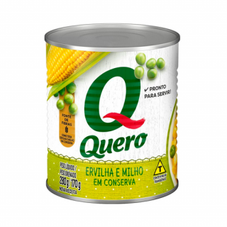 ERVILHA E MILHO QUERO 170G