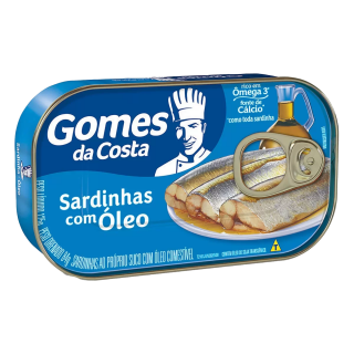 SARDINHA GOMES DA COSTA 125G OLEO