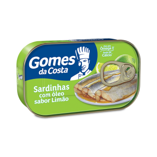 SARDINHA GOMES DA COSTA 125G LIMAO