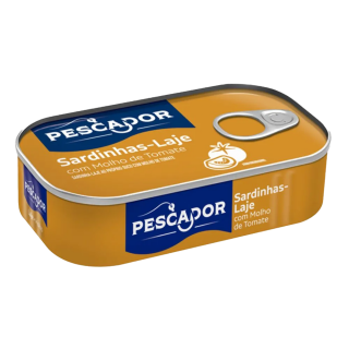 SARDINHA PESCADOR LAJE 125G TOMATE