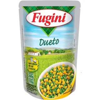 ERVILHA E MILHO FUGINI SACHET 170G