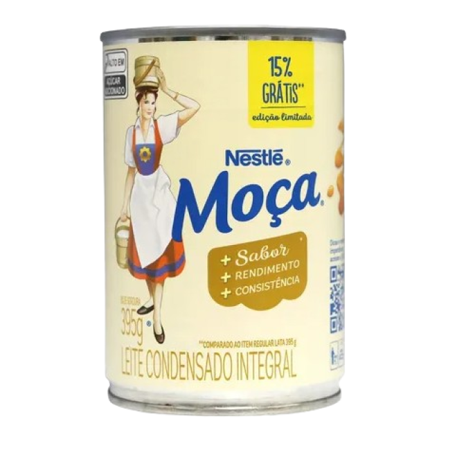 LEITE COND MOCA LATA 395G 15% GRATIS