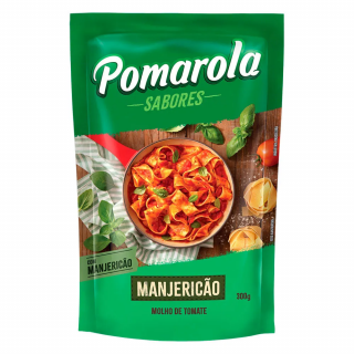 MOLHO TOMATE POMAROLA CASEIRO 300G MANJERICAO FRESCO
