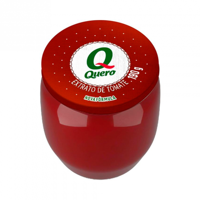 EXTRATO TOMATE QUERO 190G COPO