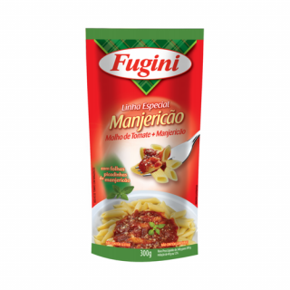 MOLHO TOMATE FUGINI MANJERICAO 300G