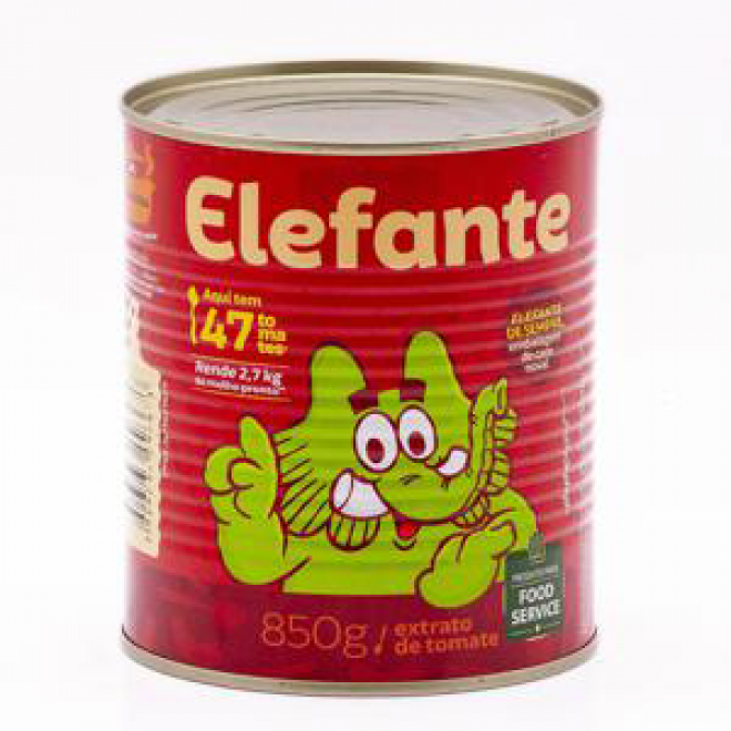EXTRATO TOMATE ELEFANTE 850G