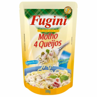 MOLHO QUATRO QUEIJOS FUGINI 300G