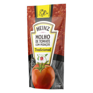 MOLHO TOMATE HEINZ SACHET 250G TRADICIONAL