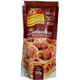 DONANA MOLHO TOMATE 340G BOLONHESA