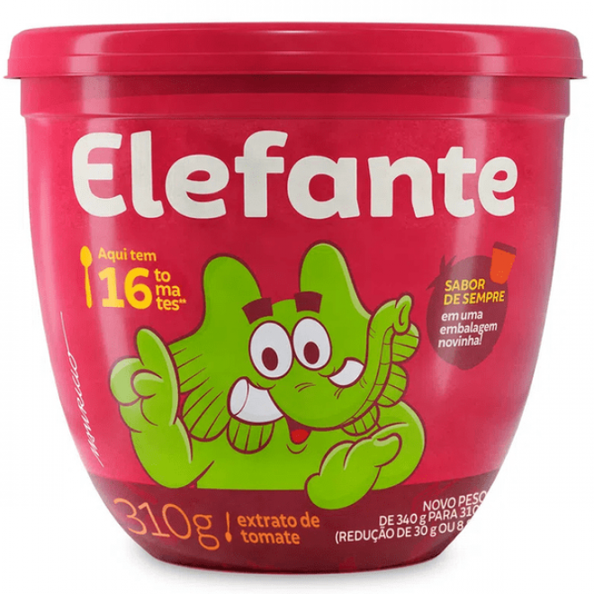 EXTRATO TOMATE ELEFANTE 310G POTE