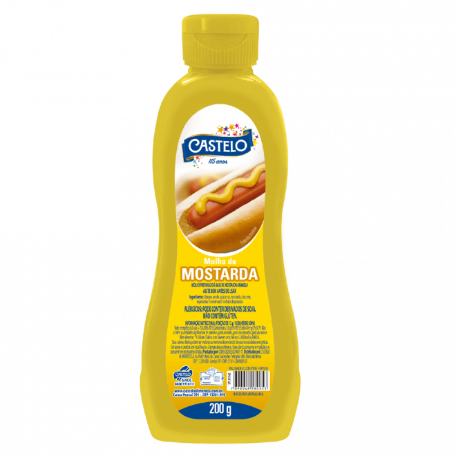 MOSTARDA CASTELO 200G