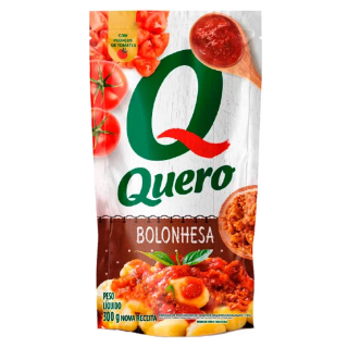 MOLHO TOMATE QUERO SACHET 300G BOLONHESA