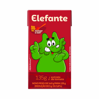 EXTRATO TOMATE ELEFANTE 135G TP