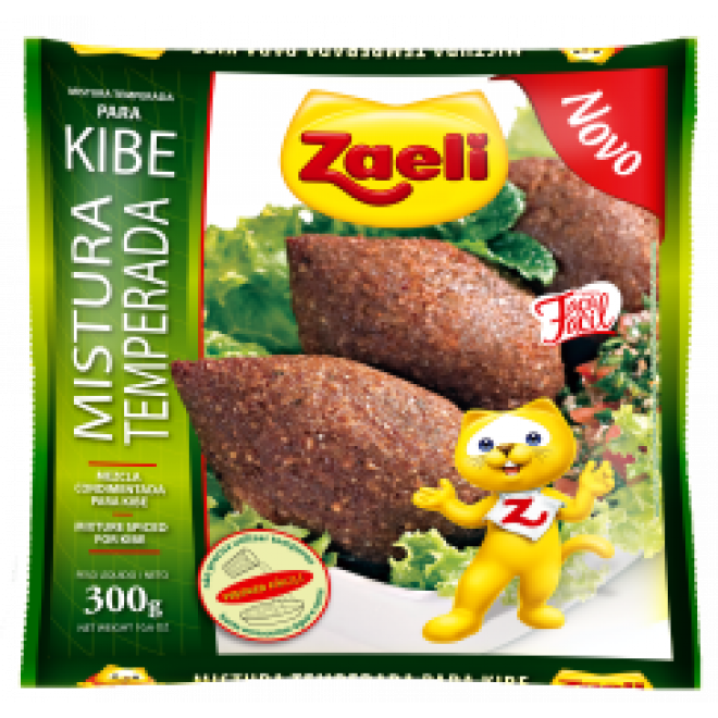 ZAELI MISTURA TEMPERADA P/KIBE 300G
