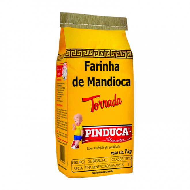 PINDUCA FARINHA MANDIOCA 1KG TORRADA