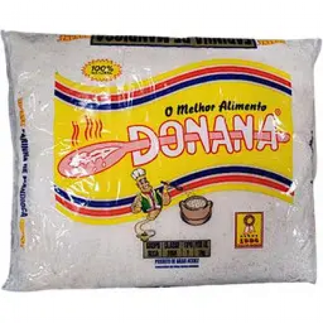 DONANA FARINHA MANDIOCA 1KG BRANCA