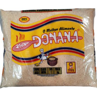 DONANA FARINHA MANDIOCA 1KG TORRADA