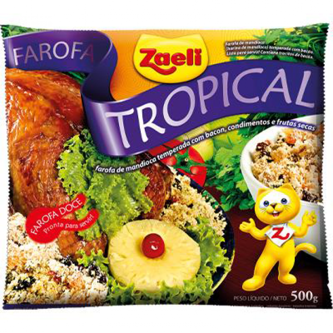 ZAELI FAROFA TROPICAL 300G