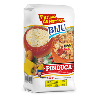PINDUCA FARINHA MANDIOCA BIJU 500G