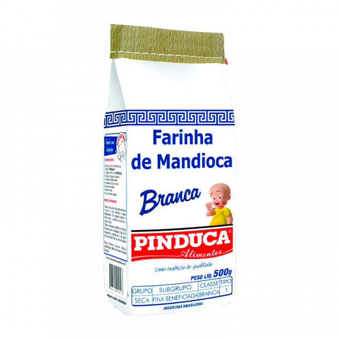 PINDUCA FARINHA MANDIOCA 500G BRANCA