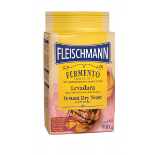 FERMENTO FLEISCHMANN 500G MASSA DOCE