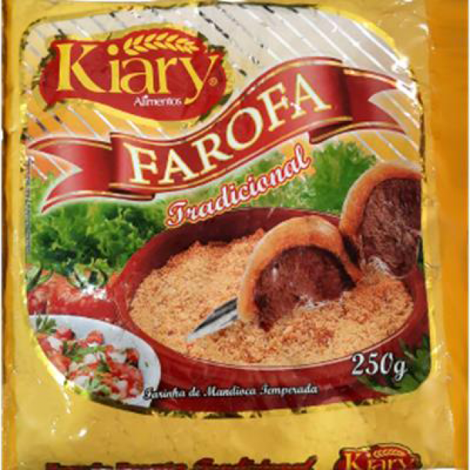 KIARY FAROFA 250G TRADICIONAL