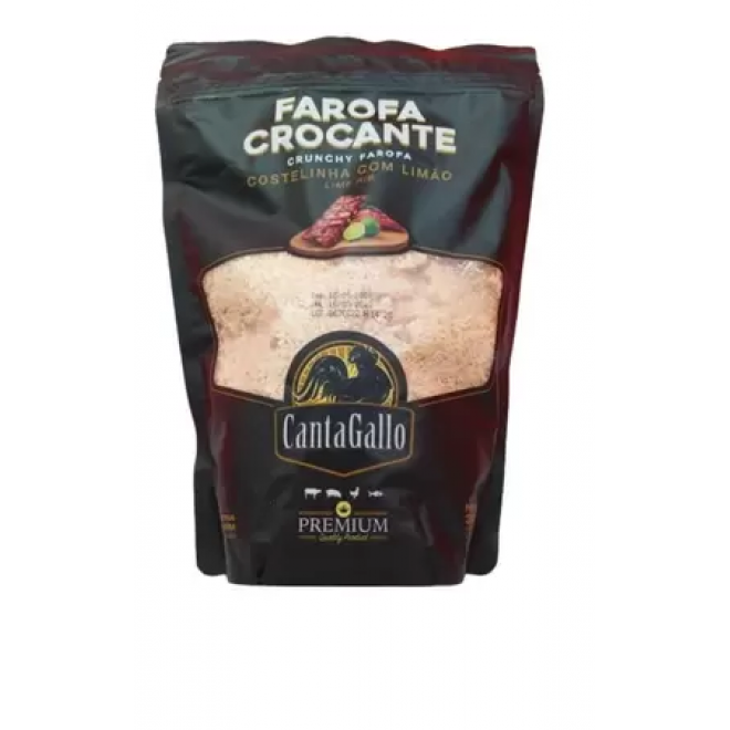 CANTA GALLO FAROFA 300G COSTELINHA/LIMAO