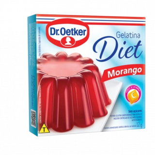 DR OETKER GELATINA DIET 12G MORANGO