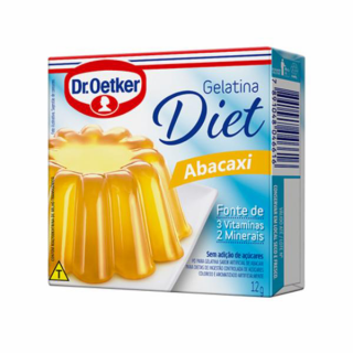 DR OETKER GELATINA DIET 12G ABACAXI