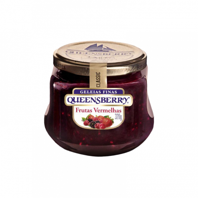 GELEIA QUEENSBERRY 320G FRUTAS VERMELHAS