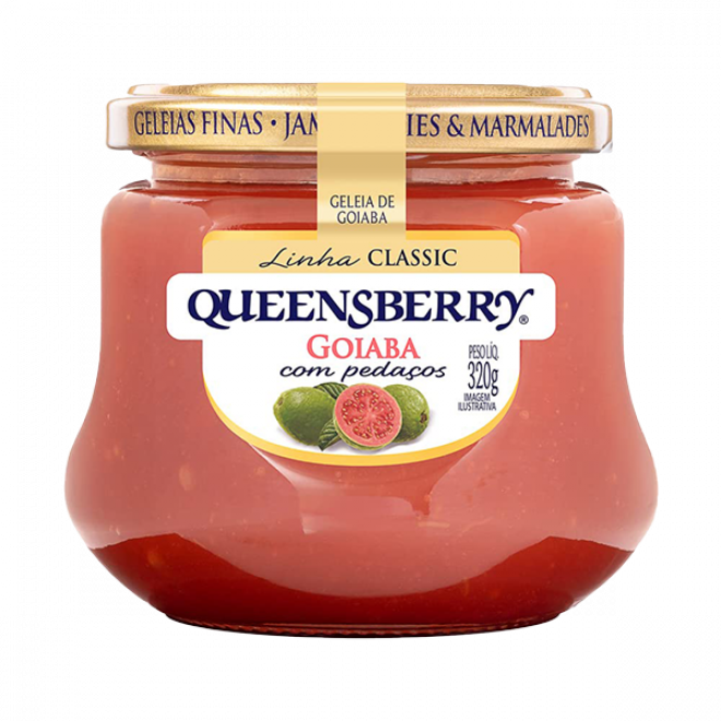 GELEIA QUEENSBERRY 320G GOIABA
