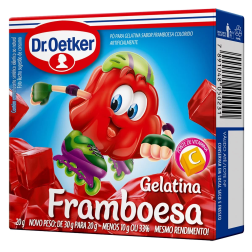 DR OETKER GELATINA 20G FRAMBOESA