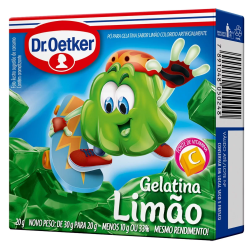 DR OETKER GELATINA 20G LIMAO