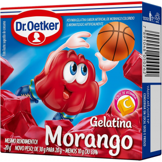 DR OETKER GELATINA 20G MORANGO