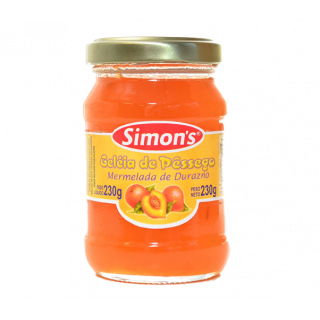 GELEIA SIMONS 230G PESSEGO