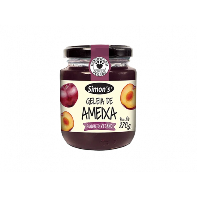 GELEIA SIMONS 270G AMEIXA