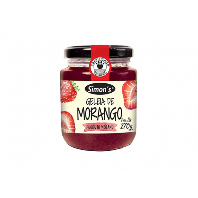 GELEIA SIMONS 270G MORANGO