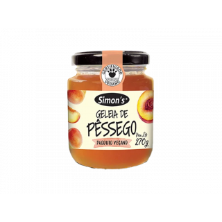 GELEIA SIMONS 270G PESSEGO