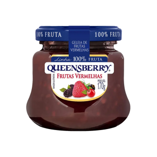 GELEIA QUEENSBERRY 170G FRUTAS VERMELHAS
